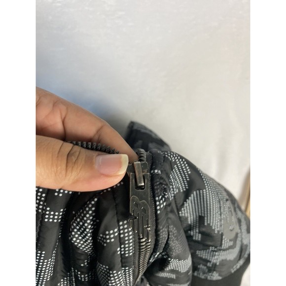 New Balance Black Fleece Full Zip Jacket Men's Size L Camo Print - Picture 10 of 11
